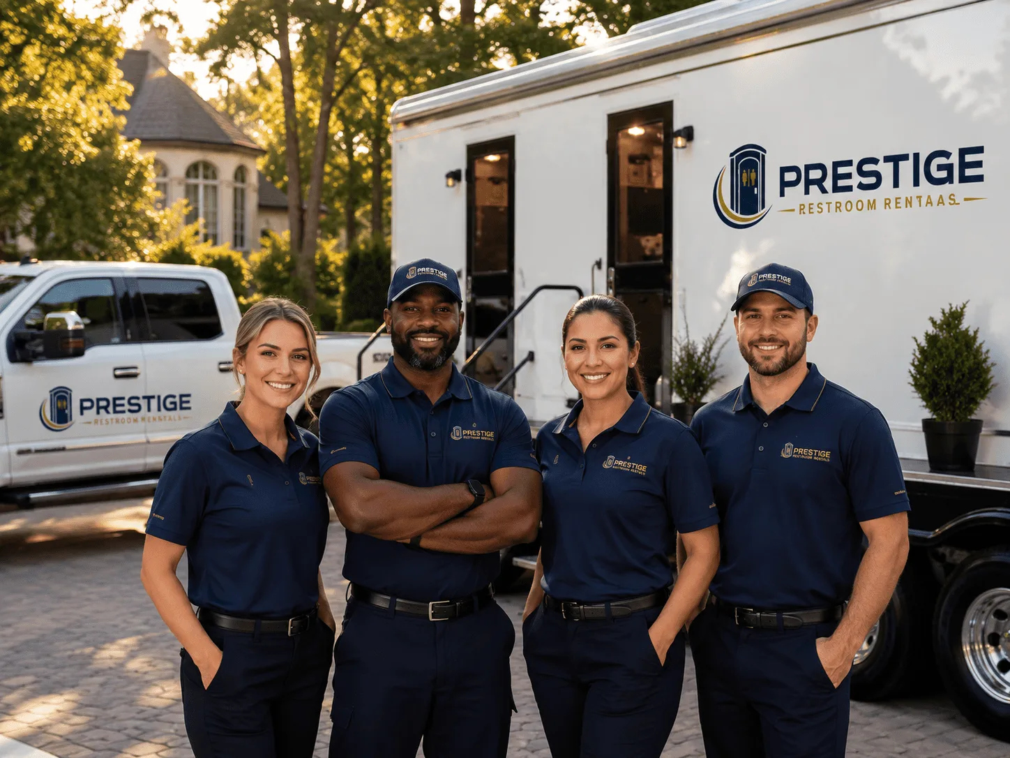 Trusted Luxury Portable Restrooms company in Noble, IL